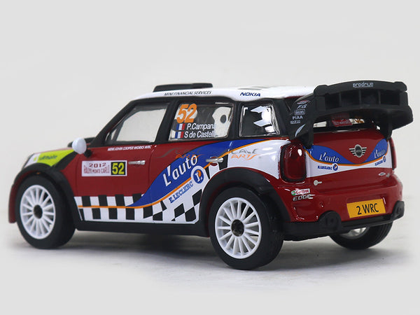 2012 Mini John Cooper Works WRC Team 1:32 Bburago diecast Scale Model Car