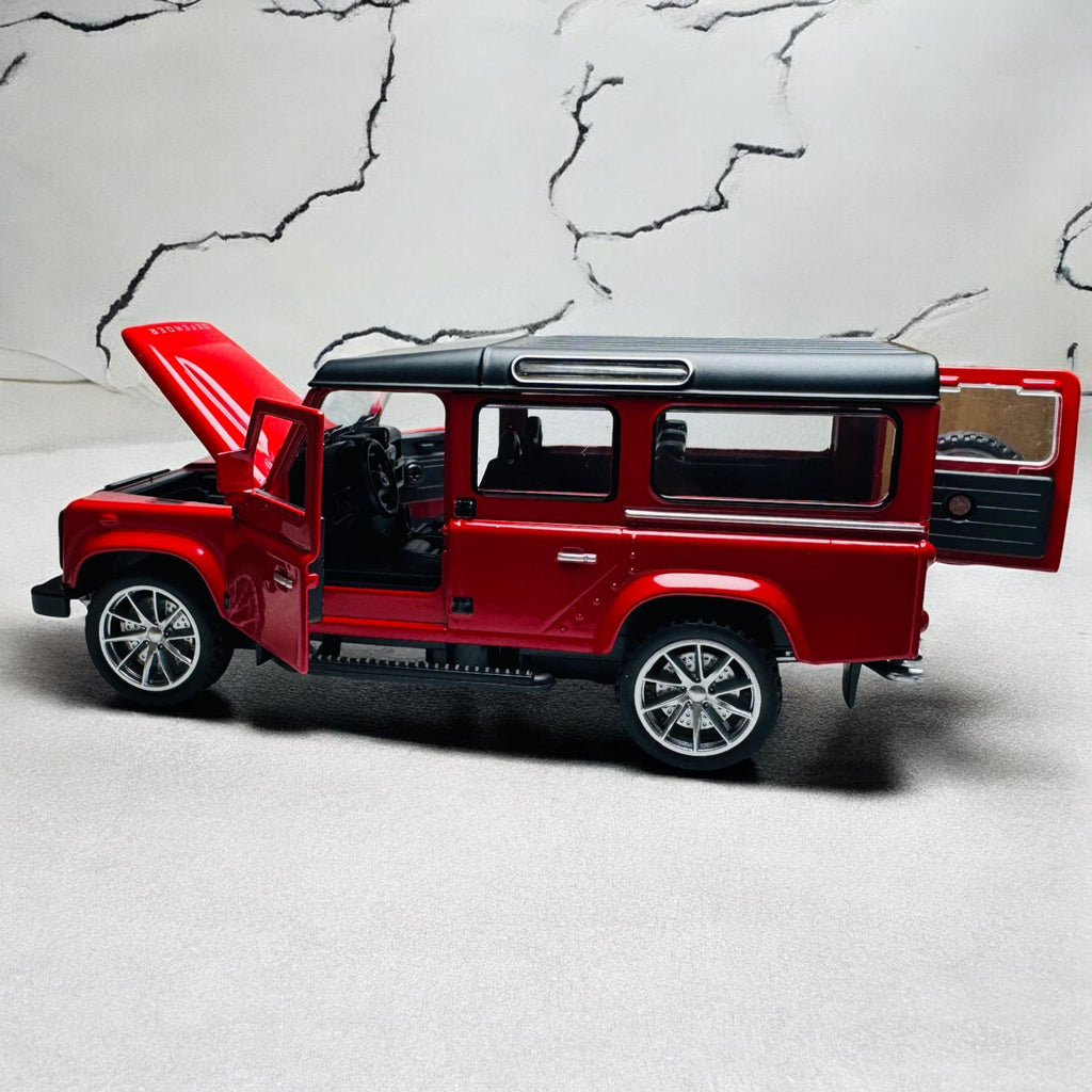 Classic Land Rover Defender 110 1:24 diecast scale model car collectible | Assorted Colors