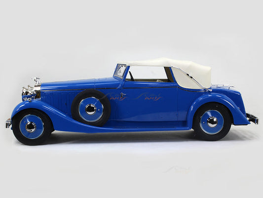 1934 Hispano Suiza J12 Drophead Coupe by Fernandez Darrin closed 1:18 Esval models scale car.