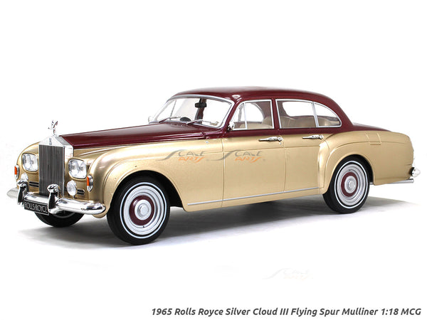 1965 Rolls Royce Silver Cloud III Flying Spur Mulliner 1:18 MCG diecast Scale Model Car.
