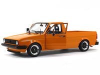 1982 Volkswagen VW Caddy MK I orange 1:18 Solido diecast Scale Model collectable.