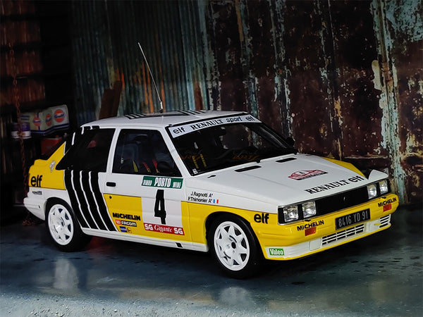 1987 Renault R11 Turbo Ralley Portugal 1:18 Ottomobile scale model car.