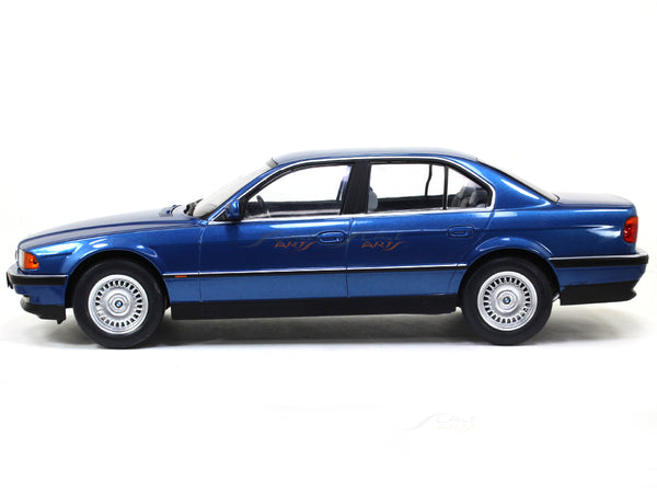 Pre Order: 1994 BMW 740i E38 Series I Blue 1:18 KK Scale diecast model car.