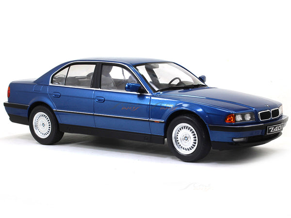 Pre Order: 1994 BMW 740i E38 Series I Blue 1:18 KK Scale diecast model car.