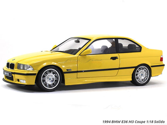 1994 BMW E36 M3 Coupe 1:18 Solido diecast Scale Model collectable.