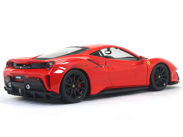 Ferrari 488 Pista 1:24 Bburago diecast Scale Model car.