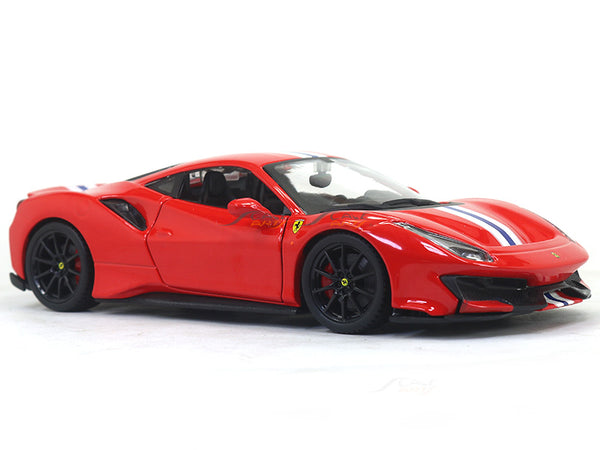 Ferrari 488 Pista 1:24 Bburago diecast Scale Model car.