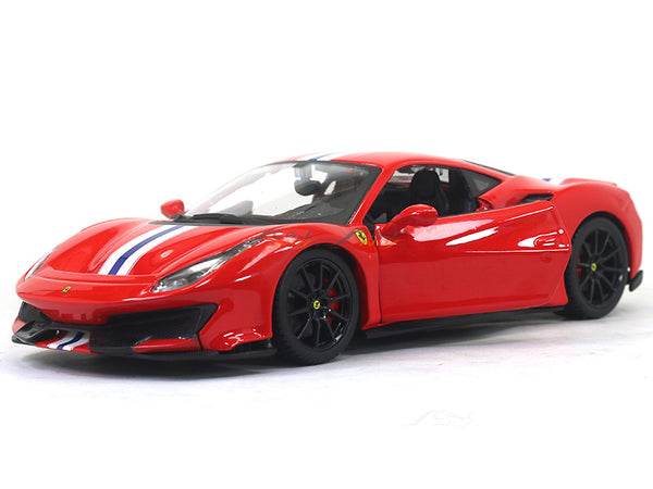Ferrari 488 Pista 1:24 Bburago diecast Scale Model car.