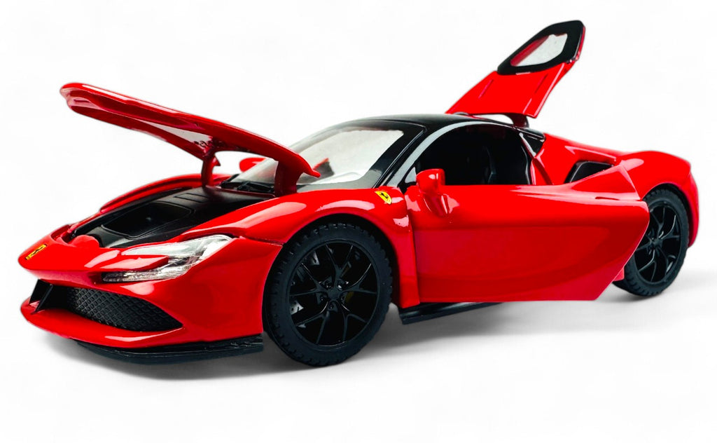 Ferrari SF90 Spider Metal Scale Model
