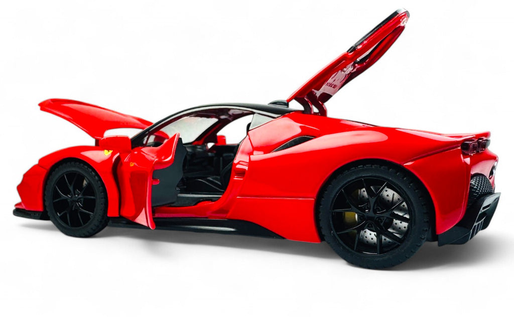 Ferrari SF90 Spider Metal Scale Model