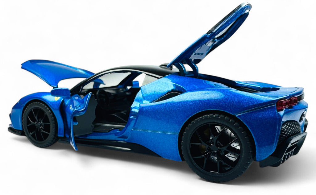 Ferrari SF90 Spider Metal Scale Model