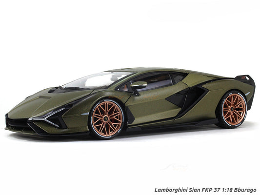 Lamborghini Sian FKP 37 1:18 Bburago diecast Scale Model car.