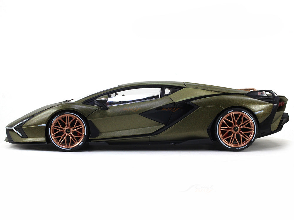 Lamborghini Sian FKP 37 1:18 Bburago diecast Scale Model car.