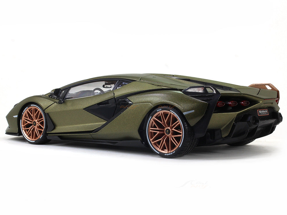 Lamborghini Sian FKP 37 1:18 Bburago diecast Scale Model car.