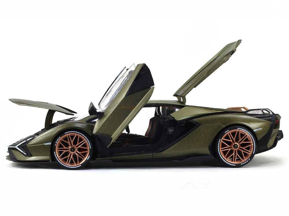 Lamborghini Sian FKP 37 1:18 Bburago diecast Scale Model car.