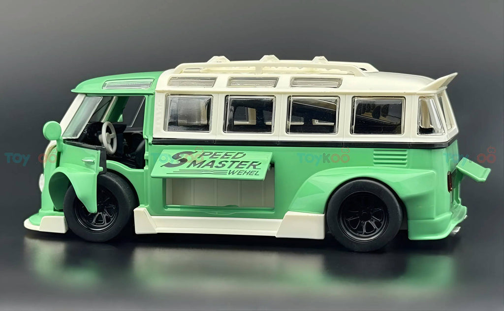 Volkswagen Camping Van Diecast Scale Model Car Collectible