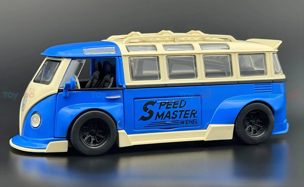 Volkswagen Camping Van Diecast Scale Model Car Collectible