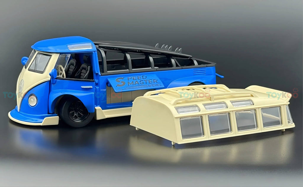Volkswagen Camping Van Diecast Scale Model Car Collectible