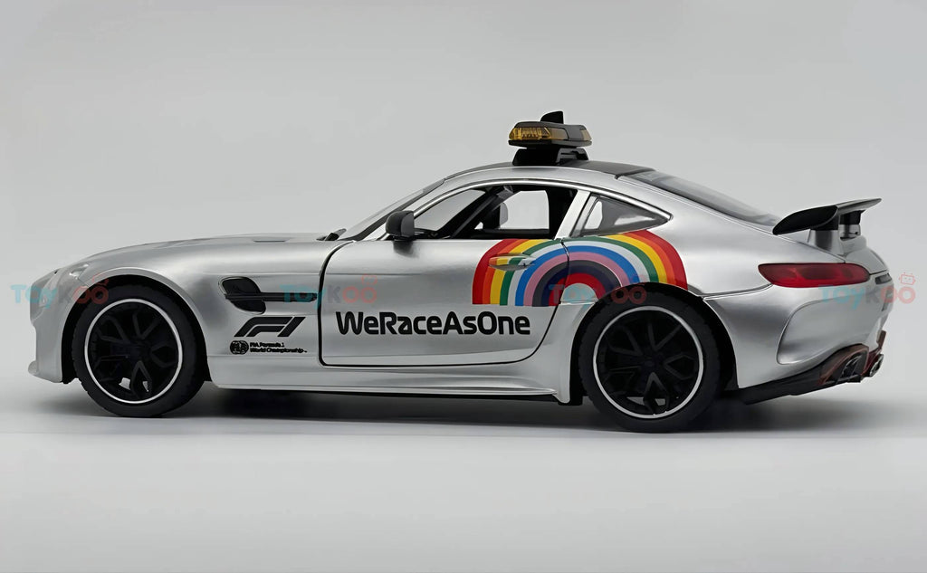 2020 Mercedes-Benz AMG GT-R Safety Car formula 1 1:18 diecast scale model - Big Size