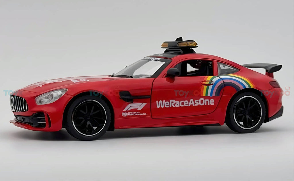 2020 Mercedes-Benz AMG GT-R Safety Car formula 1 1:18 diecast scale model - Big Size