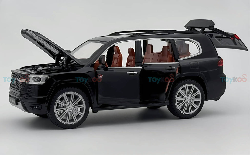 Toyota Land Cruiser LC300 GR Sport Diecast Model - Side View
