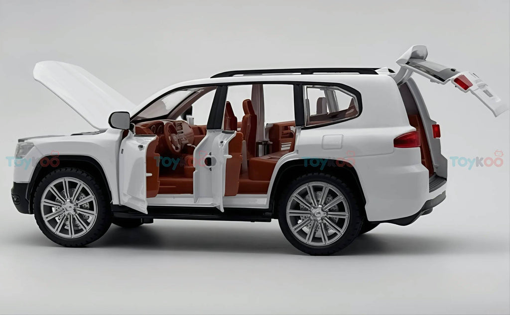 Toyota Land Cruiser LC300 GR Sport Diecast Model - Undercarriage