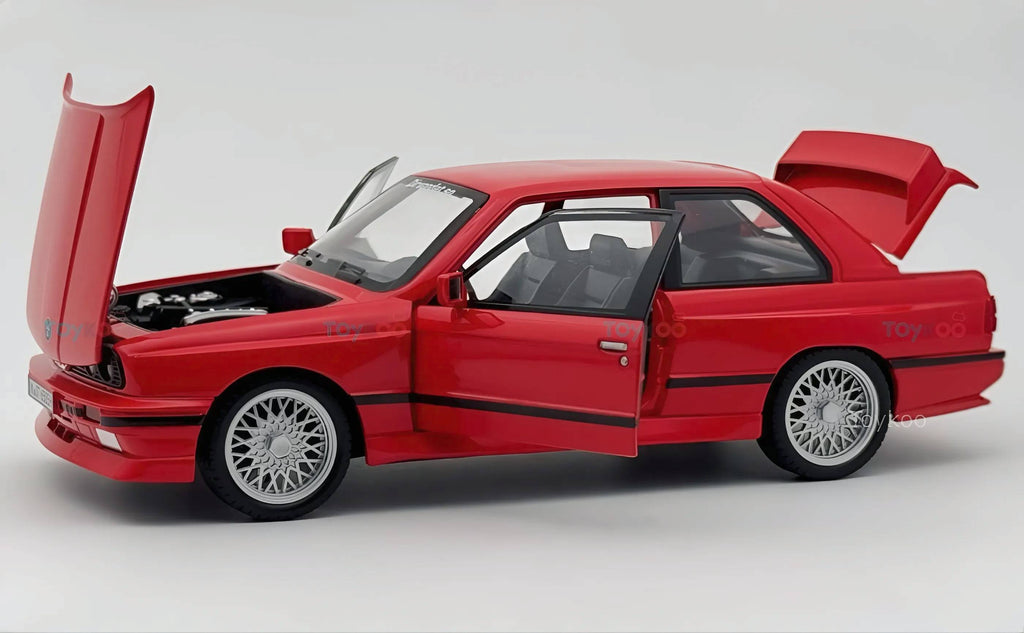 1988 BMW 3 Series M3 E30 1:18 diecast Scale Model car - Big Size