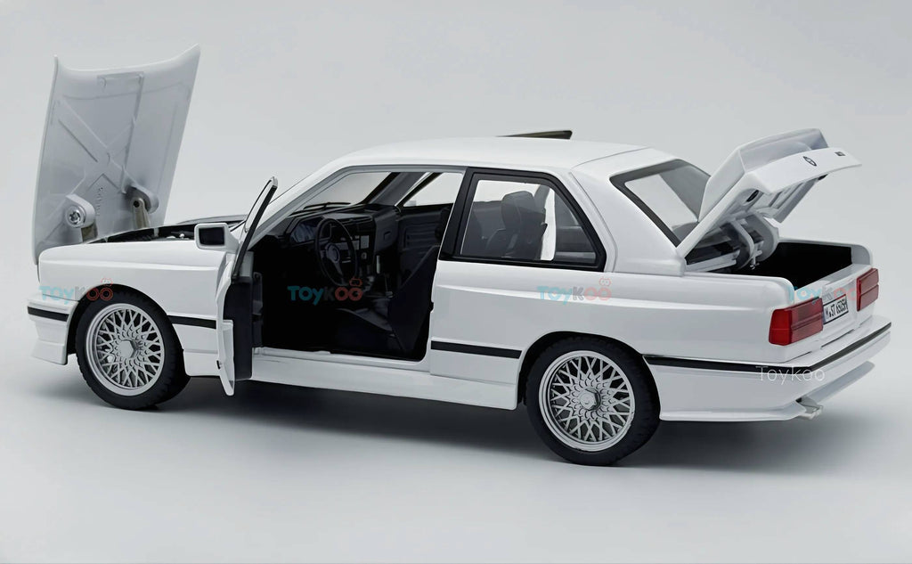 1988 BMW 3 Series M3 E30 1:18 diecast Scale Model car - Big Size