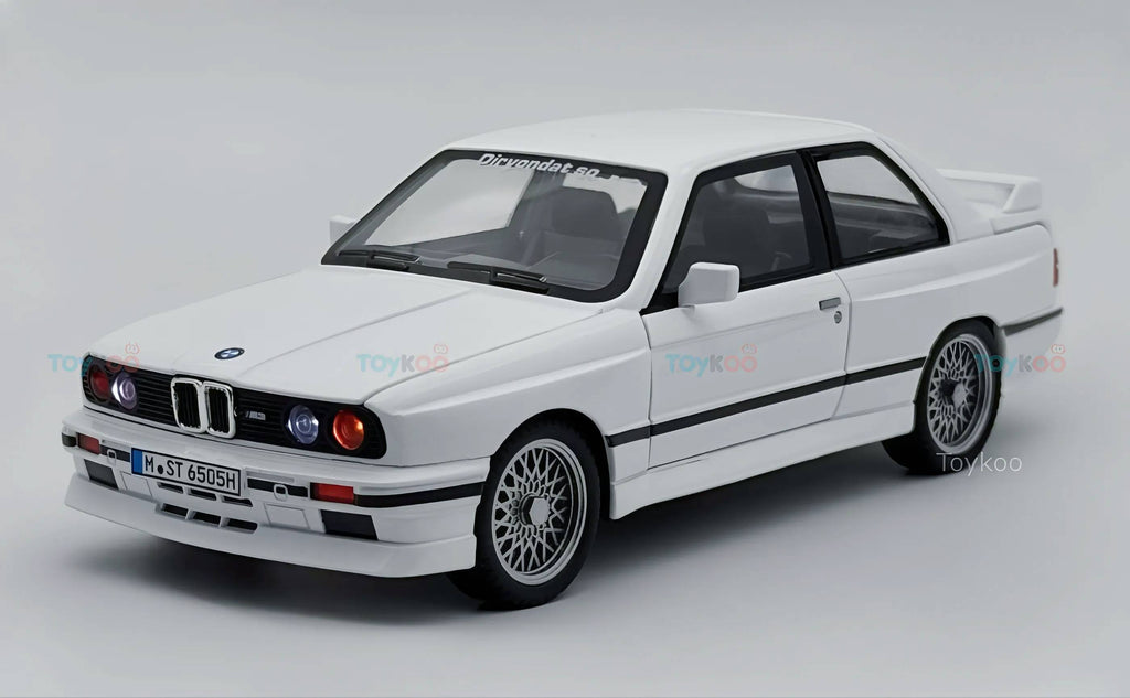 1988 BMW 3 Series M3 E30 1:18 diecast Scale Model car - Big Size